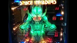 This space invaders pinball machine has undergone a full and extensive
strip-down refurbishment, all new rubbers fitted, upgraded with band
21st cent...