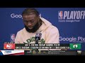 Jaylen Brown Postgame Interview | Boston Celtics beat Atlanta Hawks 112-99