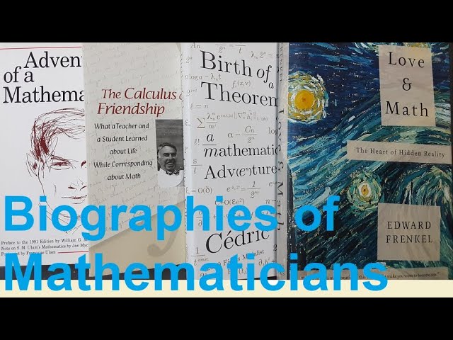 Mathematicians Biography Biographies Of Mathematicians The New Book Of Mathematics, Class VIII,