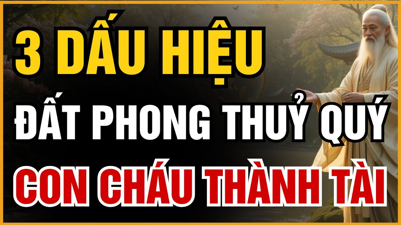 CỔ NHÂN TIẾT LỘ: NHÀ CÓ 3 DẤU HIỆU NÀY LÀ ĐẤT PHONG THỦY QUÝ, CON CHÁU SẼ THÀNH TÀI | ĐẠO CỔ NHÂN
