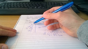 Vertical motion under gravity Example 2