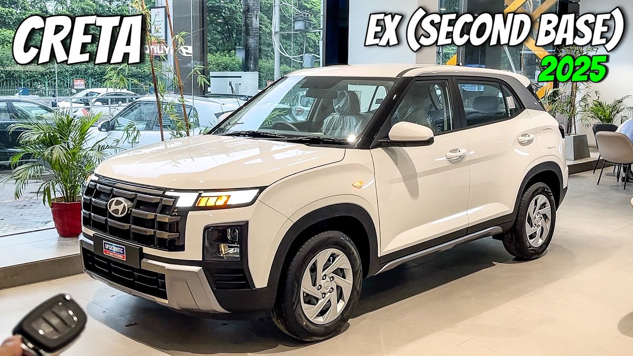 Hyundai Creta EX 2025 ❤️ | Hyundai Creta Second Base Model | Creta 2025 Detailed Review 