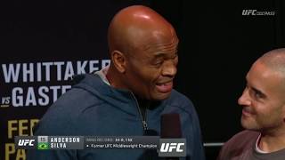Ufc 234 Anderson Silva And Israel Adesanya Full Weigh In