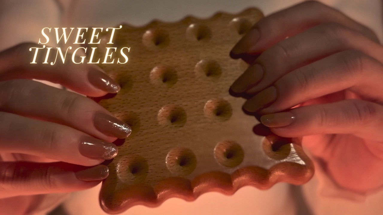 ASMR Valentine Fake Treats💝 Sweet Texture Sounds🍫(with BGM)