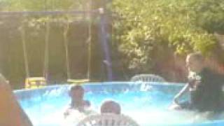 pool wrestling