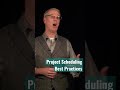 Project Management #Shorts: Avoiding Scheduling Issues