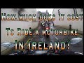 The Cost Of Riding A Motorbike In Ireland