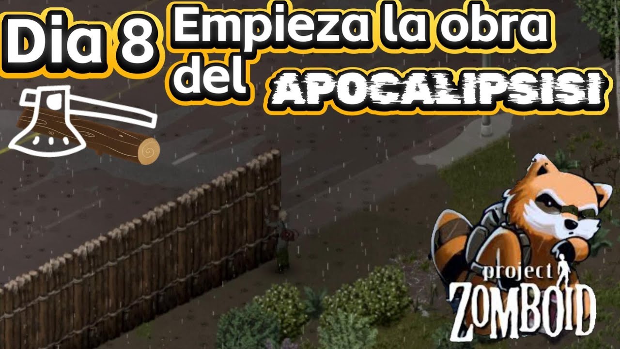 DIA 8 EMPIEZA LA OBRA DEL APOCALIPSIS project zomboid con makensi build unstable 42 con mods