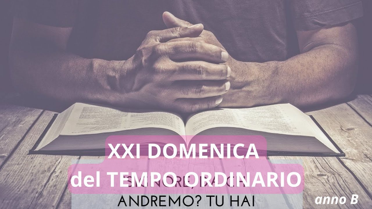Letture e Vangelo del giorno di DOMENICA 25 AGOSTO 2024 - YouTube
