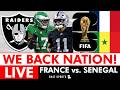 Las Vegas Raiders News & Rumors LIVE + FIFA World Cup Stream: France vs. Senegal