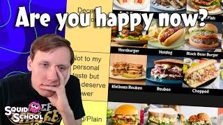Chat made me make a Sandwich Tier List