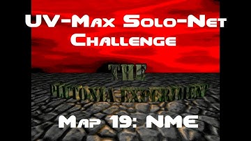 Final Doom: The Plutonia Experiment (UV-Max Solo-Net Challenge) - Map 19: NME