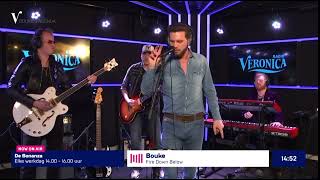 BOUKE & The ElvisMatters Band - FIRE DOWN BELOW - LIVE Bij Radio Veronica