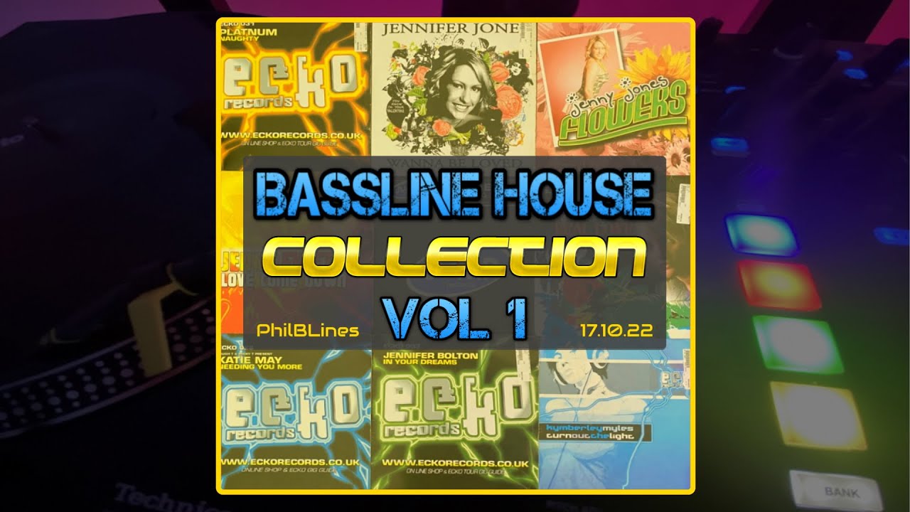Bassline House DJ Mix - Vinyl Collection Vol 1