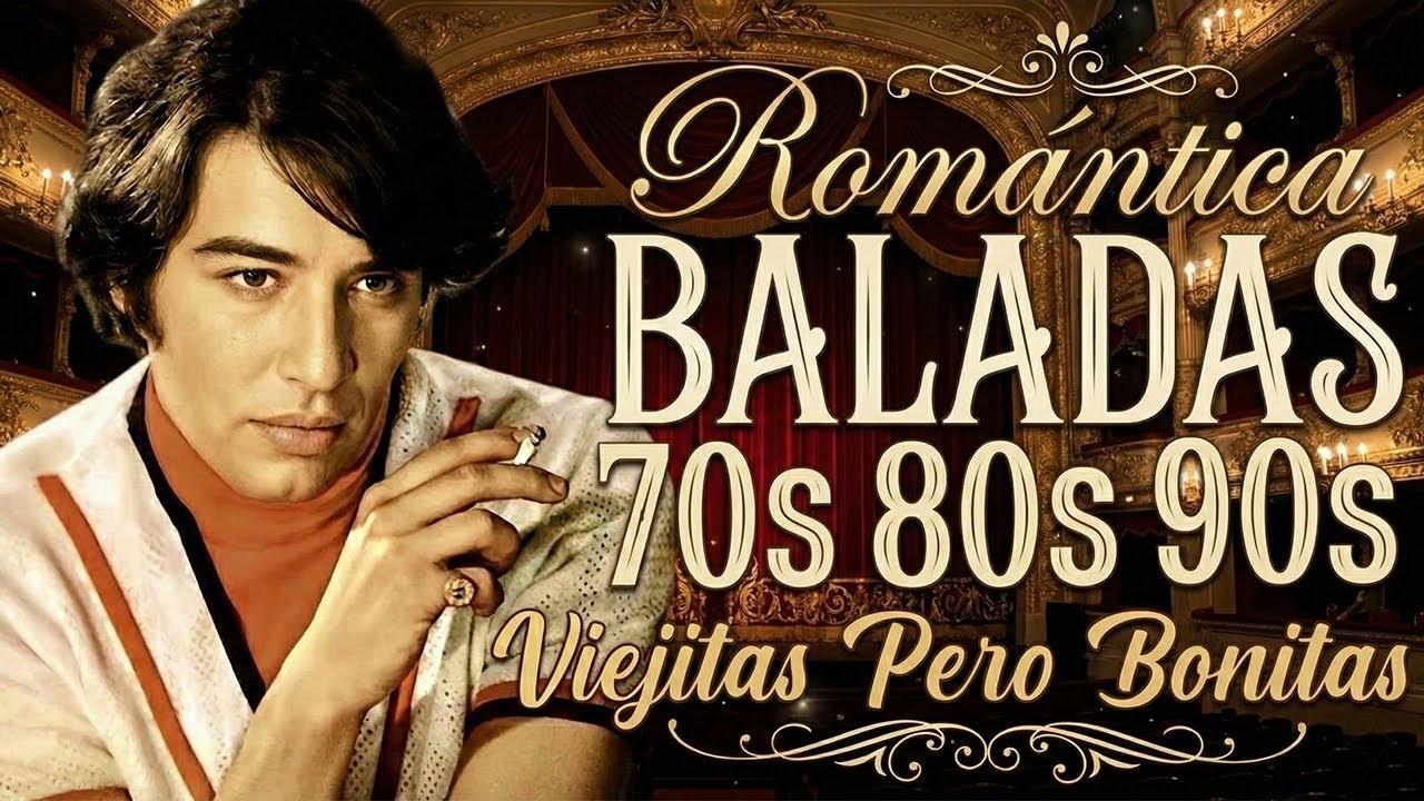 Disfruta de baladas románticas de José José, Leo Dan, Camilo Sesto y más