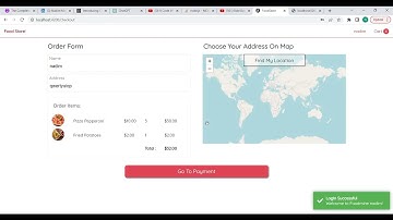 MEAN STACK DEMO PROJECT  "FOOD STORE"