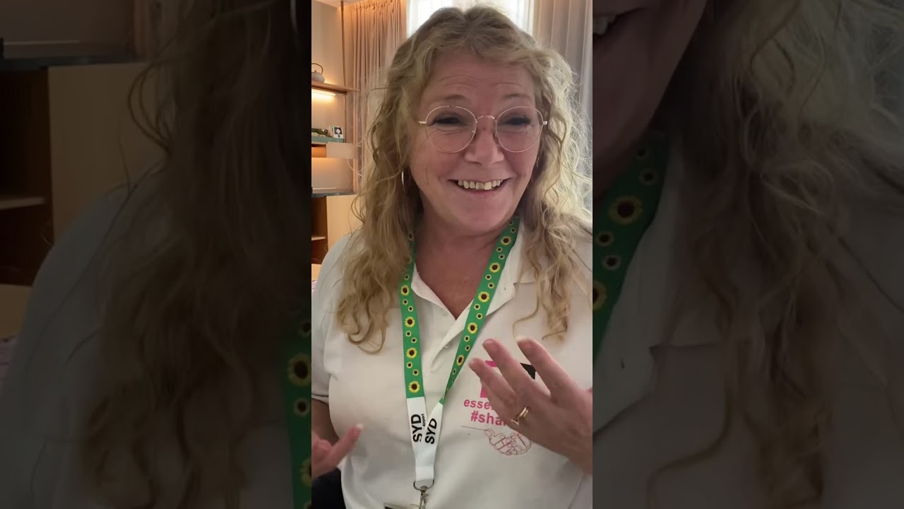 Essential Tremor and travelling. A Sunflower Lanyard can help, ask at the customer service desk