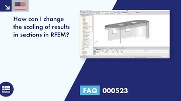 [EN] FAQ 000523 | How can I change the scaling of the results in sections in RFEM?