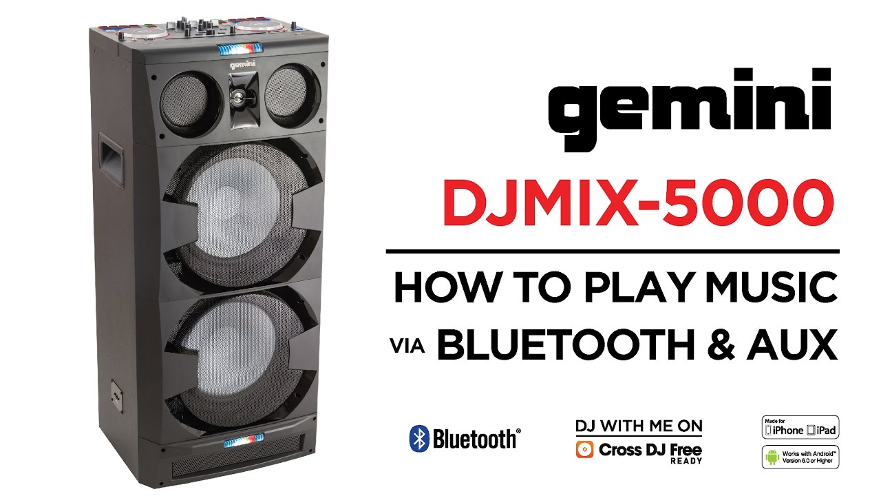 bluetooth dj box sound system