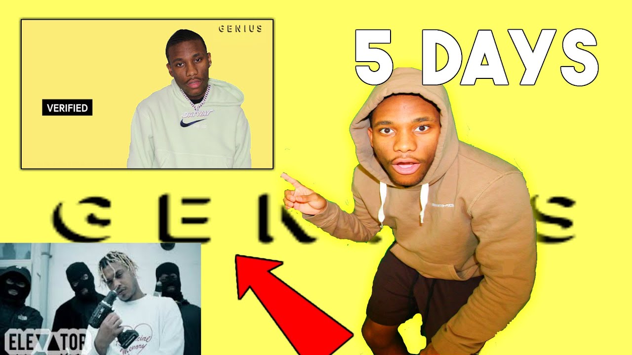 How I became a Genius verified rapper in 5 days (FT. Rapper Kid Bookie ...