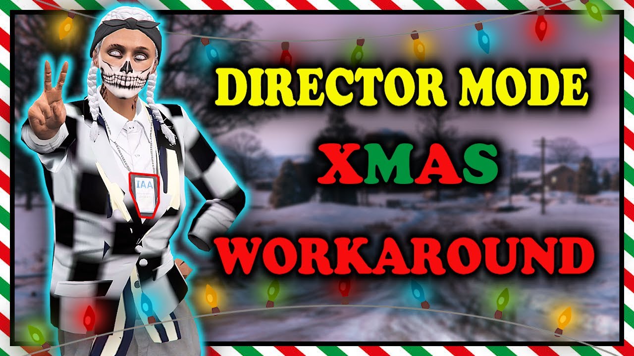 GTA5 I *PATCHED* Director Mode Outfit Glitch! I MALE & FEMALE I Festive Surprise 2021!