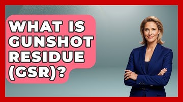 What Is Gunshot Residue (GSR)? - True Crime Lovers