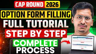 Cap Option Form Filling 2026 Full Tutorial✅|Step By Step Complete Process🔥|1 Mistake = No Allotment
