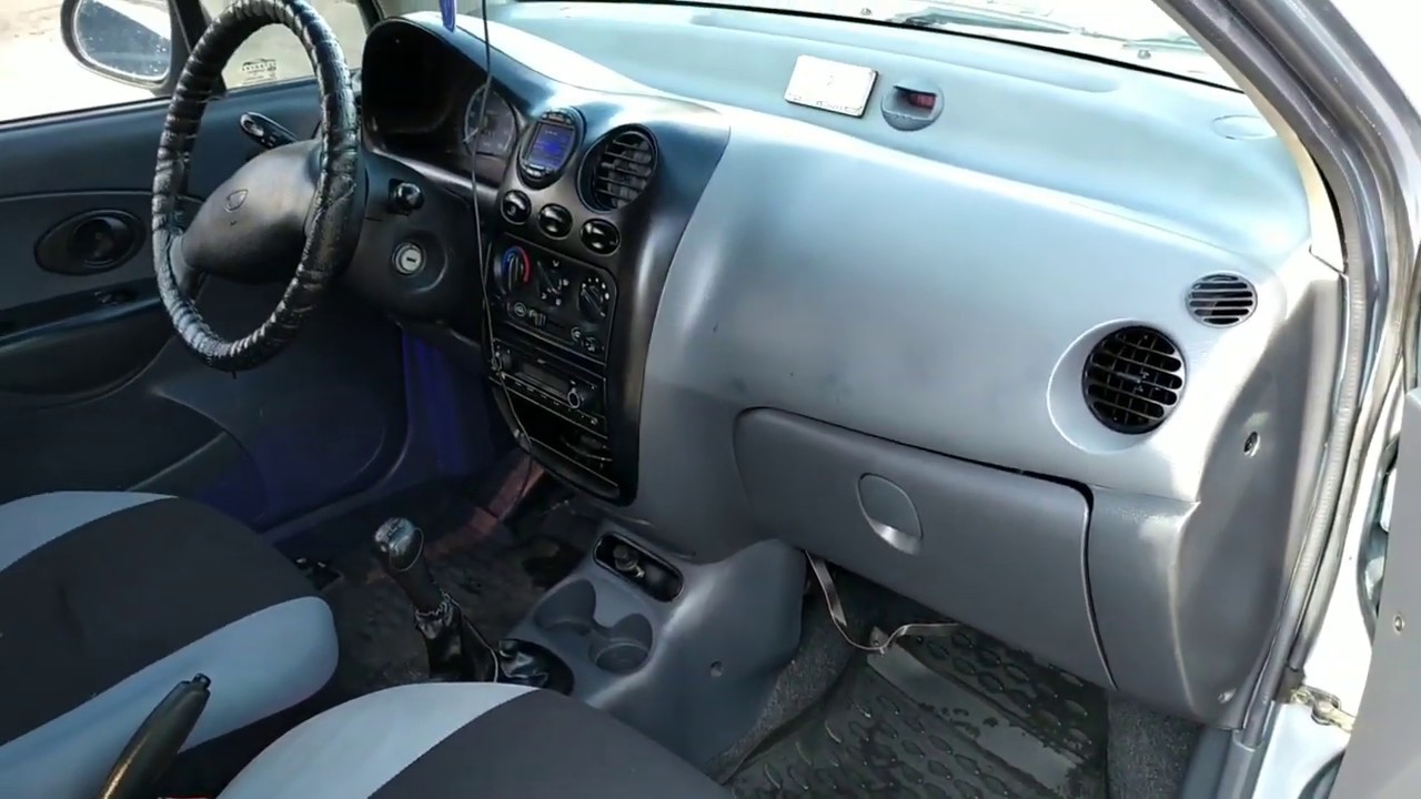 Daewoo matiz внутри