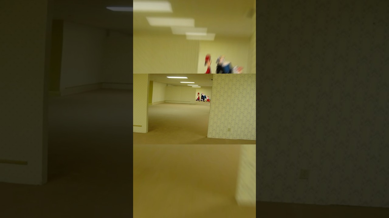 Dr Livesey walking in Backrooms