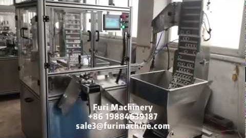 CR childproof cap assembly and lining machine