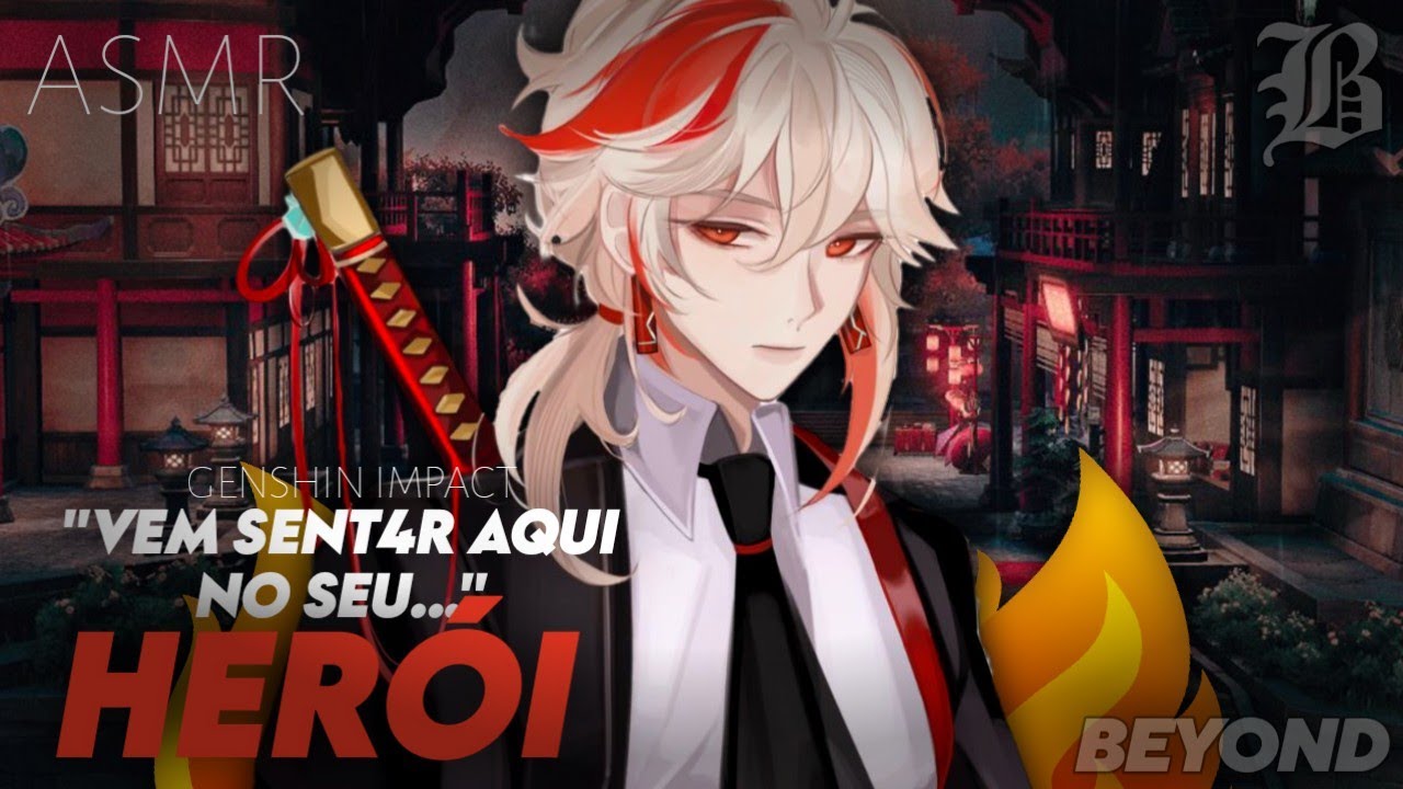 [ASMR] - NO COLO DO SEU HERÓI - [ROLEPLAY] [GENSHIN IMAPACT] [BEYOND]