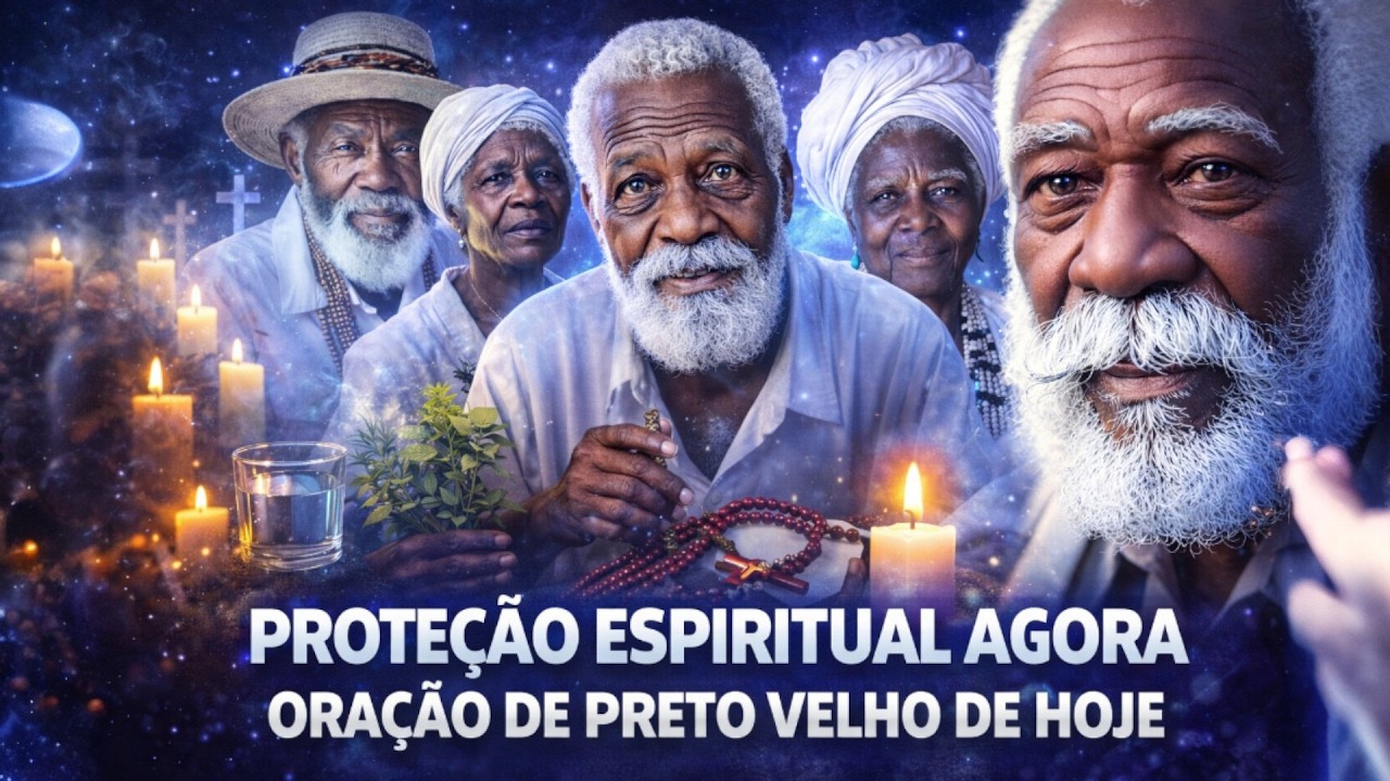 ORAÇÃO FORTE DE HOJE PRETO VELHO PROTEÇÃO LIMPEZA ESPIRITUAL BENZIMENTO axé PODEROSO