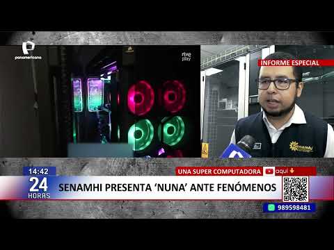 Senamhi utiliza supercomputadora e inteligencia artificial para mejorar pronósticos meteorológicos