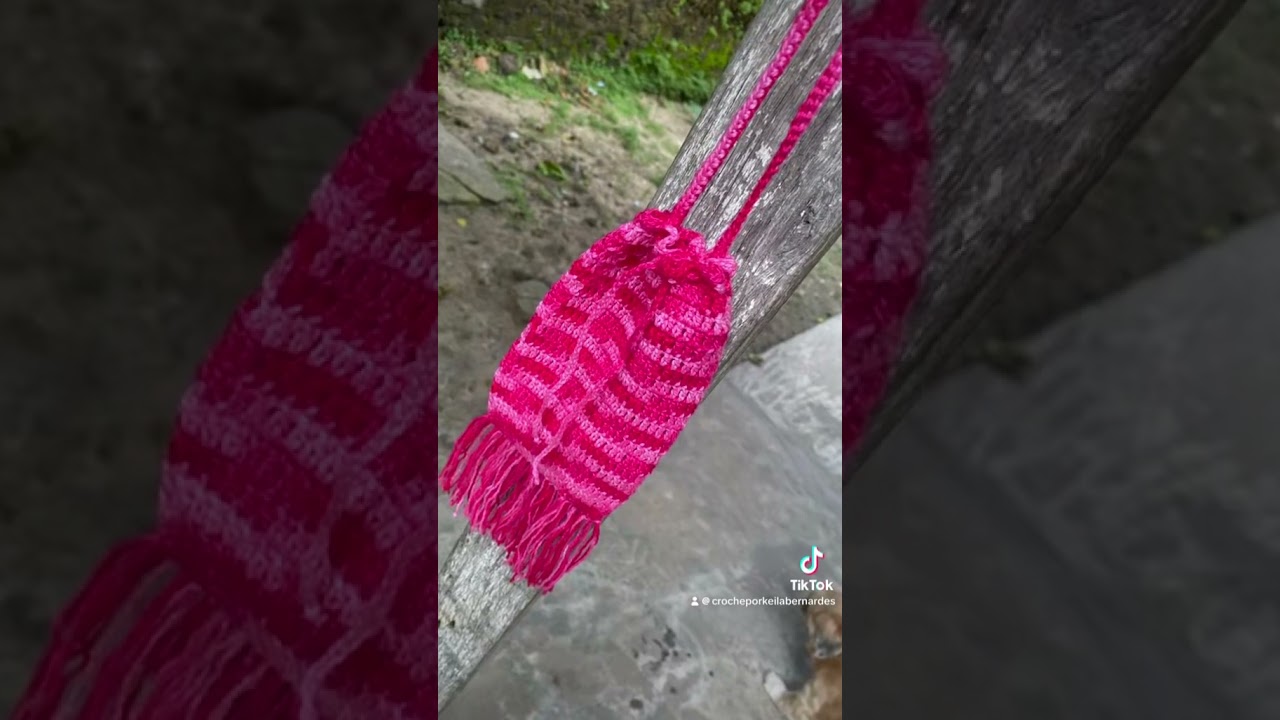 BAG com Franja de Crochê 🧶 