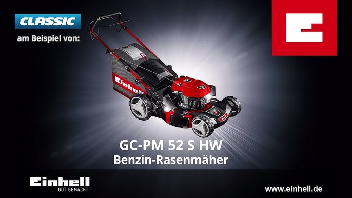 Einhell GC-PM 56/2 S HW Self-propelled Petrol Lawn Mower - 4 in 1