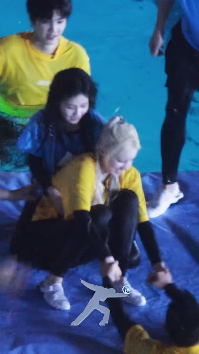 bailu: bye bye yuqi *one sec later* your coming with me! - keep running season s13