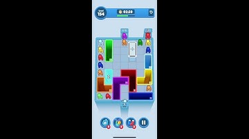 Drop Away Level 154 Walkthrough Solution