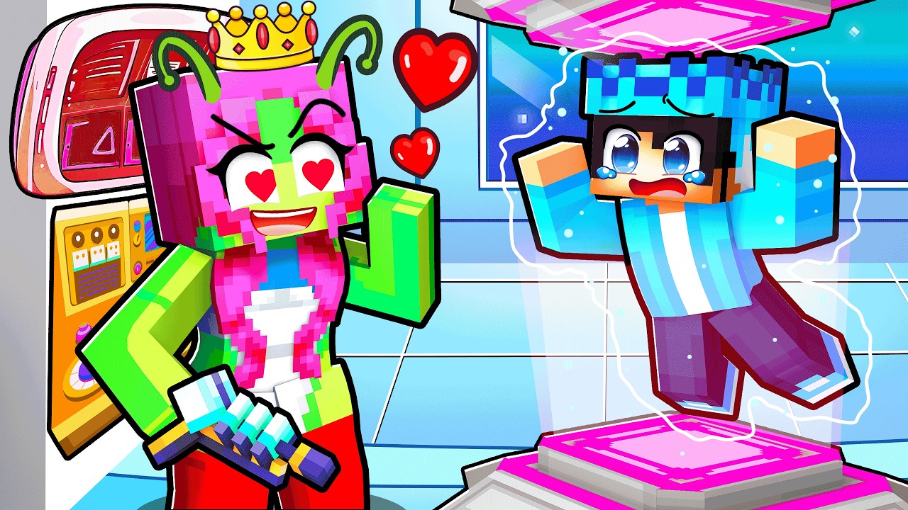 ALIEN PRINCESS has a CRUSH on ME! - YouTube