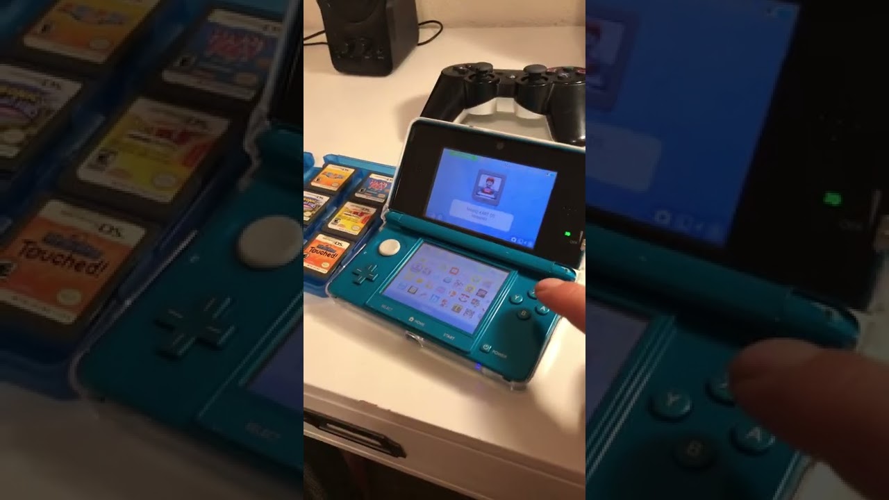 Mario kart DS on Nintendo 3DS