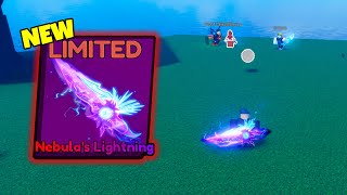 I Destroy TRYHARDS With NEW Nebula Lightning In Roblox Blade Ball...