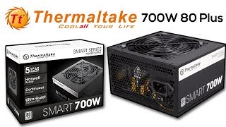 UNBOXING Thermaltake Smart 700w 80 Plus Power Supply in Spanish!