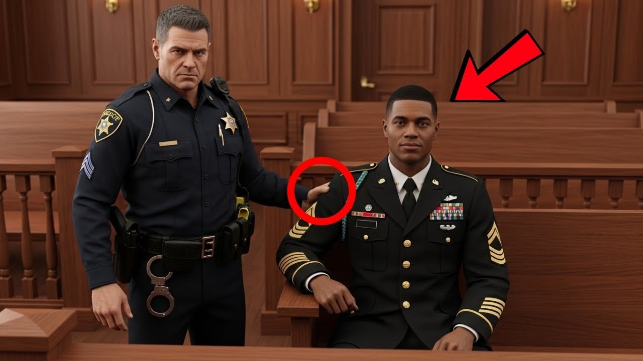 Ein Polizist verlor die Kontrolle im Gericht – dann trat die Militärpolizei auf den Plan.