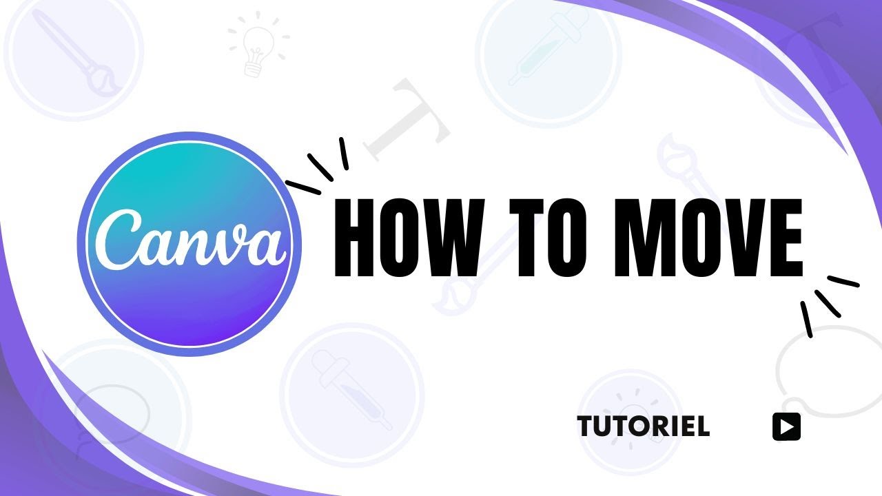 How to move in Canva - YouTube