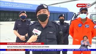 17 OKT 2021 – BERITA PERDANA – TINJAUAN UDARA ALIRAN TRAFIK ; TIADA KESESAKAN LUAR BIASA