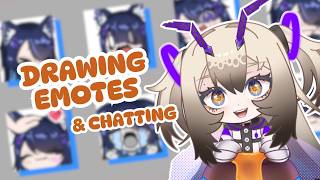 I'M BACK FROM DOKOMI! yapping and drawing secret emotes 🖤 [05/06/2026 VOD] screenshot 1
