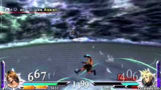 Dissidia Duodecim - Xlink Kai - Tidus Mufalmar Vs Cloud Kyubinarutox