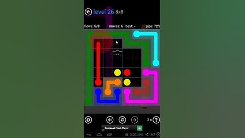 Flow Bridges - level 26 challenge pack 8 x 8