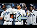 Yandy Díaz and Junior Caminero EACH drive in 4 runs in the Rays' 16-run parade at The Trop 🍊