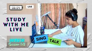 study with me LIVE l 10+ Hours l Pomodoro l Forest l Talk & SIng