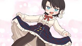 You just looked at my panties, didn’t you?Want me to show you more?（fan fiction)【Eng sub】